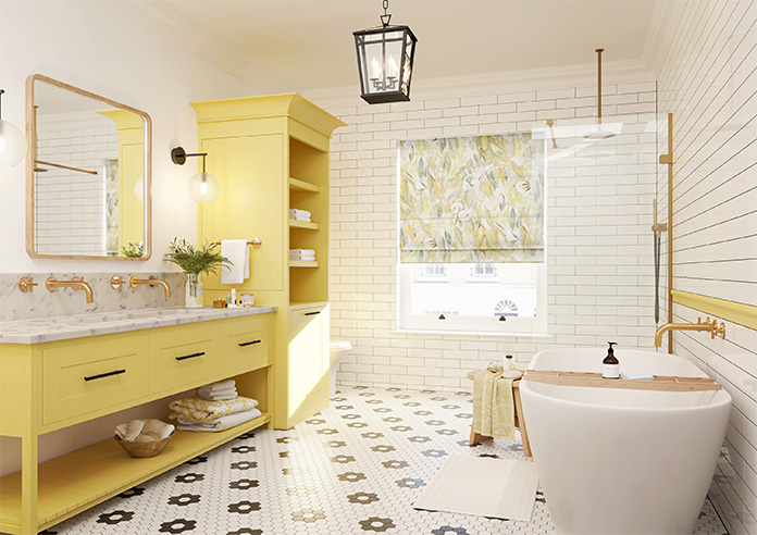 Cottonopolis, Honeydew - Twist&Fit Roman Blind - Image 7